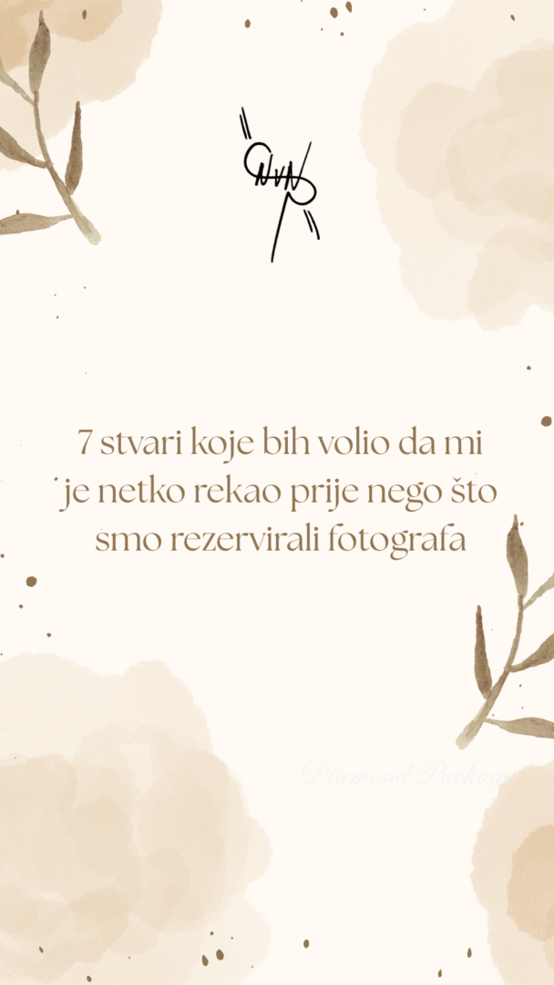 Fotografski vodič za vjenčanja